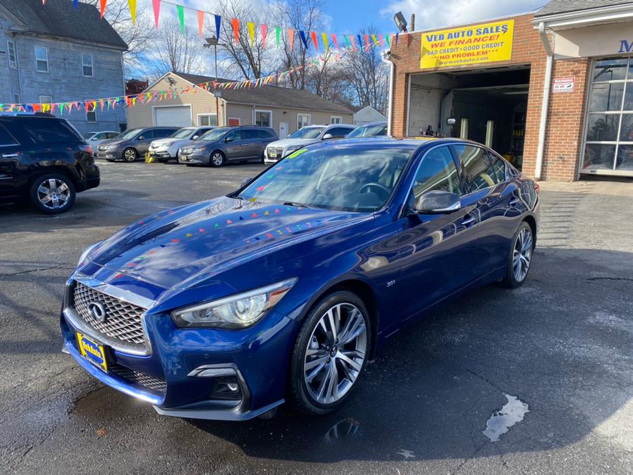 2018 INFINITI Q50 3.0t AWD Sport, available for sale in Hartford, Connecticut | VEB Auto Sales. Hartford, Connecticut