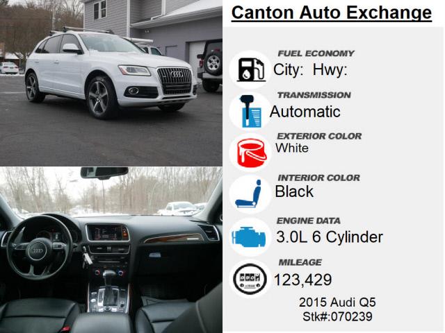 Used Audi Q5 3.0 quattro TDI Premium Plus 2015 | Canton Auto Exchange. Canton, Connecticut
