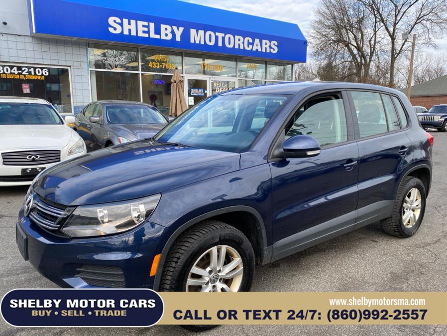 2013 Volkswagen Tiguan 2WD 4dr Auto SEL, available for sale in Springfield, Massachusetts | Shelby Motor Cars. Springfield, Massachusetts