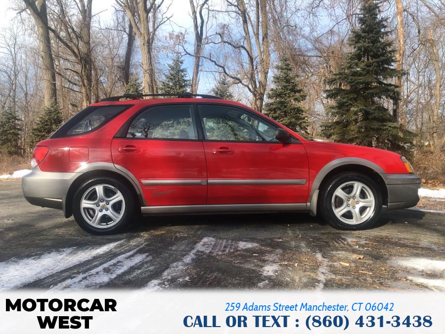 2004 Subaru Impreza Wagon 2.5 Outback Sport Auto, available for sale in Manchester, Connecticut | Motorcar West. Manchester, Connecticut 2004 Subaru Impreza Wagon 2.5 Outback Sport Auto, available for sale in Manchester, Connecticut | Motorcar West. Manchester, Connecticut