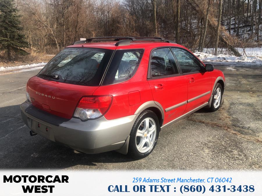 2004 Subaru Impreza Wagon 2.5 Outback Sport Auto, available for sale in Manchester, Connecticut | Motorcar West. Manchester, Connecticut 2004 Subaru Impreza Wagon 2.5 Outback Sport Auto, available for sale in Manchester, Connecticut | Motorcar West. Manchester, Connecticut