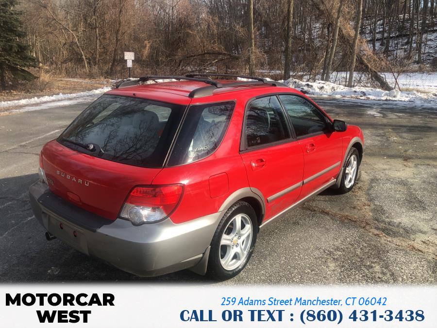 2004 Subaru Impreza Wagon 2.5 Outback Sport Auto, available for sale in Manchester, Connecticut | Motorcar West. Manchester, Connecticut 2004 Subaru Impreza Wagon 2.5 Outback Sport Auto, available for sale in Manchester, Connecticut | Motorcar West. Manchester, Connecticut