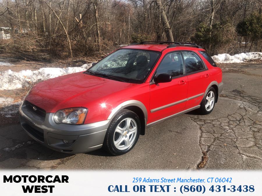 2004 Subaru Impreza Wagon 2.5 Outback Sport Auto, available for sale in Manchester, Connecticut | Motorcar West. Manchester, Connecticut 2004 Subaru Impreza Wagon 2.5 Outback Sport Auto, available for sale in Manchester, Connecticut | Motorcar West. Manchester, Connecticut