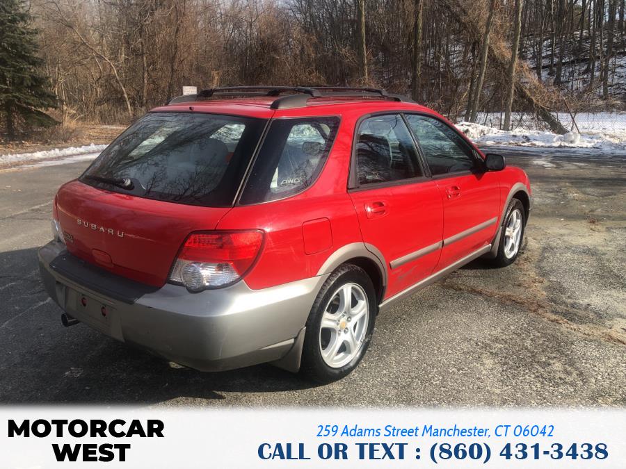 2004 Subaru Impreza Wagon 2.5 Outback Sport Auto, available for sale in Manchester, Connecticut | Motorcar West. Manchester, Connecticut 2004 Subaru Impreza Wagon 2.5 Outback Sport Auto, available for sale in Manchester, Connecticut | Motorcar West. Manchester, Connecticut