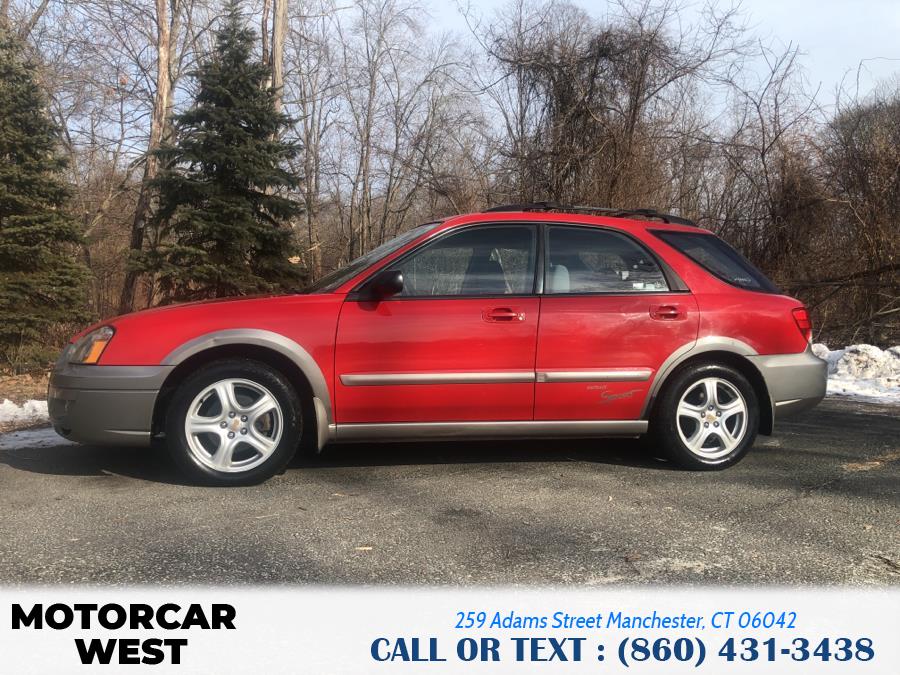 2004 Subaru Impreza Wagon 2.5 Outback Sport Auto, available for sale in Manchester, Connecticut | Motorcar West. Manchester, Connecticut 2004 Subaru Impreza Wagon 2.5 Outback Sport Auto, available for sale in Manchester, Connecticut | Motorcar West. Manchester, Connecticut