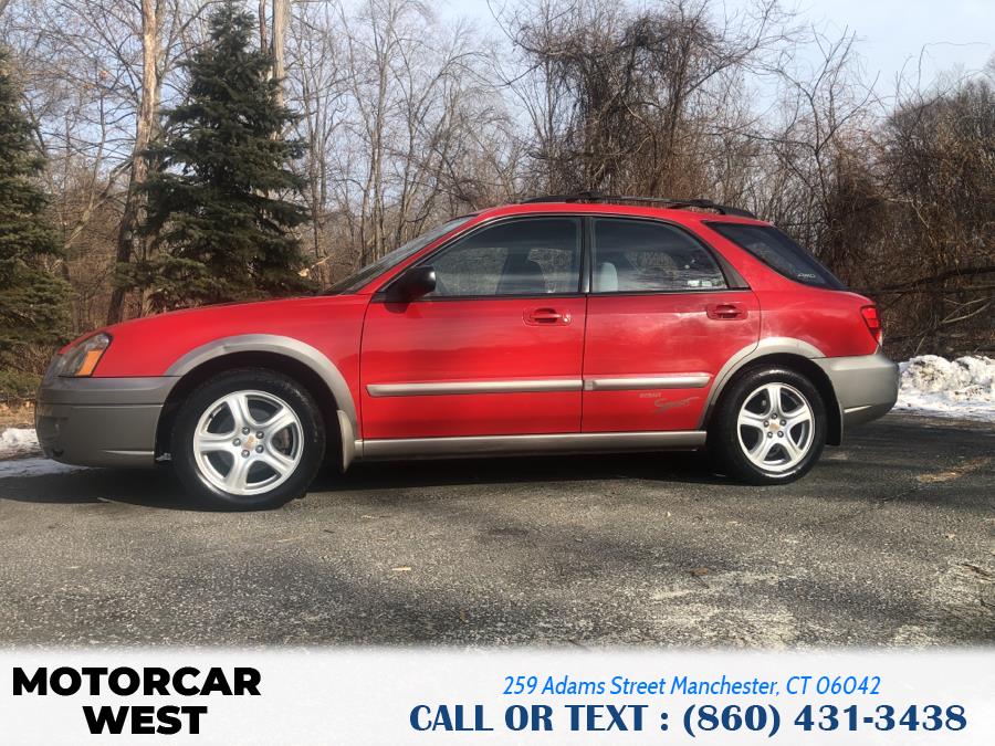 2004 Subaru Impreza Wagon 2.5 Outback Sport Auto, available for sale in Manchester, Connecticut | Motorcar West. Manchester, Connecticut 2004 Subaru Impreza Wagon 2.5 Outback Sport Auto, available for sale in Manchester, Connecticut | Motorcar West. Manchester, Connecticut