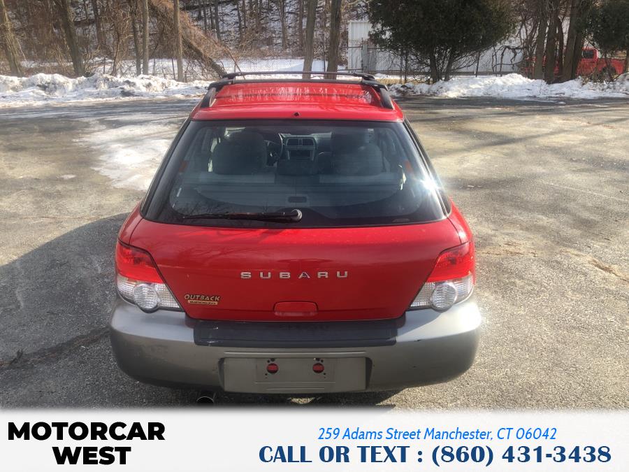 2004 Subaru Impreza Wagon 2.5 Outback Sport Auto, available for sale in Manchester, Connecticut | Motorcar West. Manchester, Connecticut 2004 Subaru Impreza Wagon 2.5 Outback Sport Auto, available for sale in Manchester, Connecticut | Motorcar West. Manchester, Connecticut