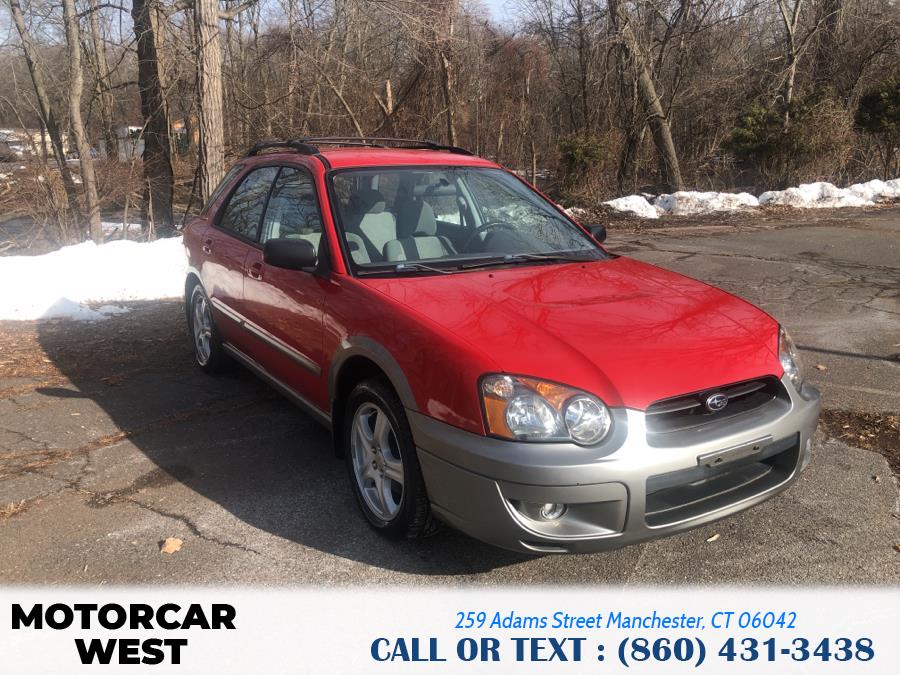 2004 Subaru Impreza Wagon 2.5 Outback Sport Auto, available for sale in Manchester, Connecticut | Motorcar West. Manchester, Connecticut 2004 Subaru Impreza Wagon 2.5 Outback Sport Auto, available for sale in Manchester, Connecticut | Motorcar West. Manchester, Connecticut