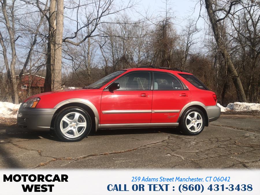 2004 Subaru Impreza Wagon 2.5 Outback Sport Auto, available for sale in Manchester, Connecticut | Motorcar West. Manchester, Connecticut 2004 Subaru Impreza Wagon 2.5 Outback Sport Auto, available for sale in Manchester, Connecticut | Motorcar West. Manchester, Connecticut