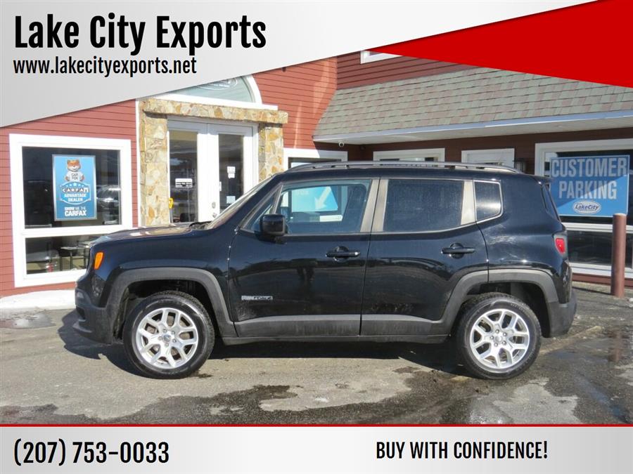 Used Jeep Renegade Latitude 4x4 4dr SUV 2017 | Lake City Exports Inc. Auburn, Maine Used Jeep Renegade Latitude 4x4 4dr SUV 2017 | Lake City Exports Inc. Auburn, Maine
