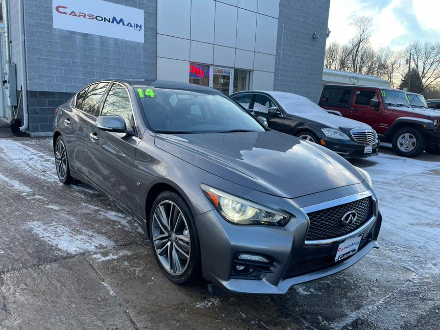 2014 Infiniti Q50 4dr Sdn AWD Sport, available for sale in Manchester, Connecticut | Carsonmain LLC. Manchester, Connecticut