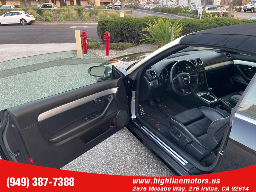 Used Audi S4 2dr Cabriolet Man 2008 | High Line Motors LLC. Irvine, California Used Audi S4 2dr Cabriolet Man 2008 | High Line Motors LLC. Irvine, California