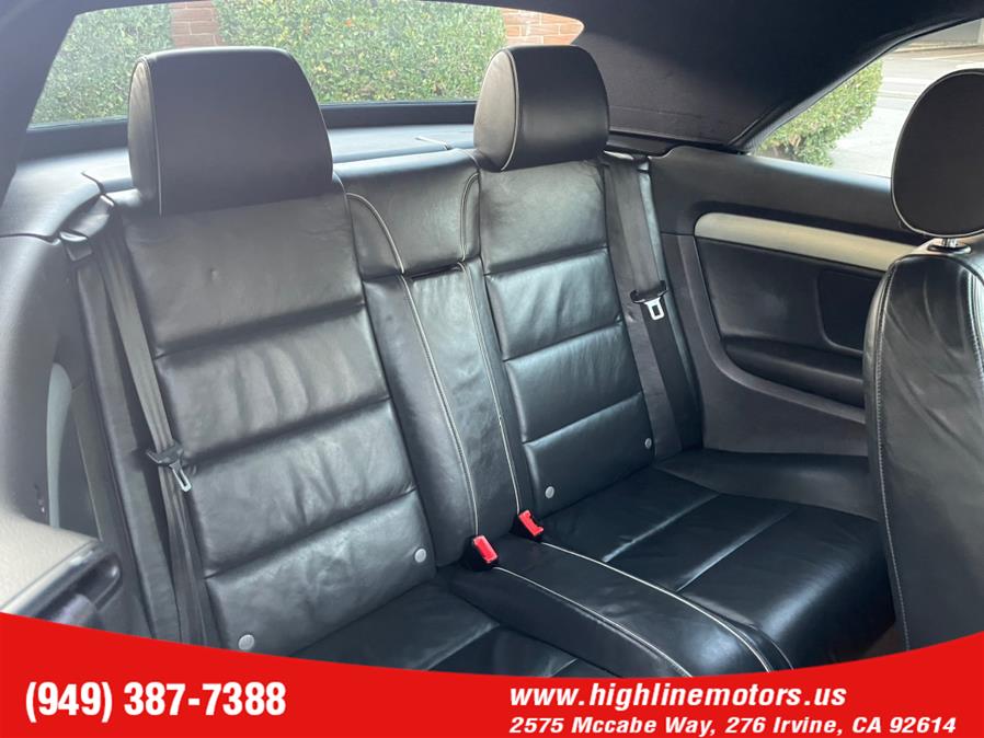 Used Audi S4 2dr Cabriolet Man 2008 | High Line Motors LLC. Irvine, California Used Audi S4 2dr Cabriolet Man 2008 | High Line Motors LLC. Irvine, California