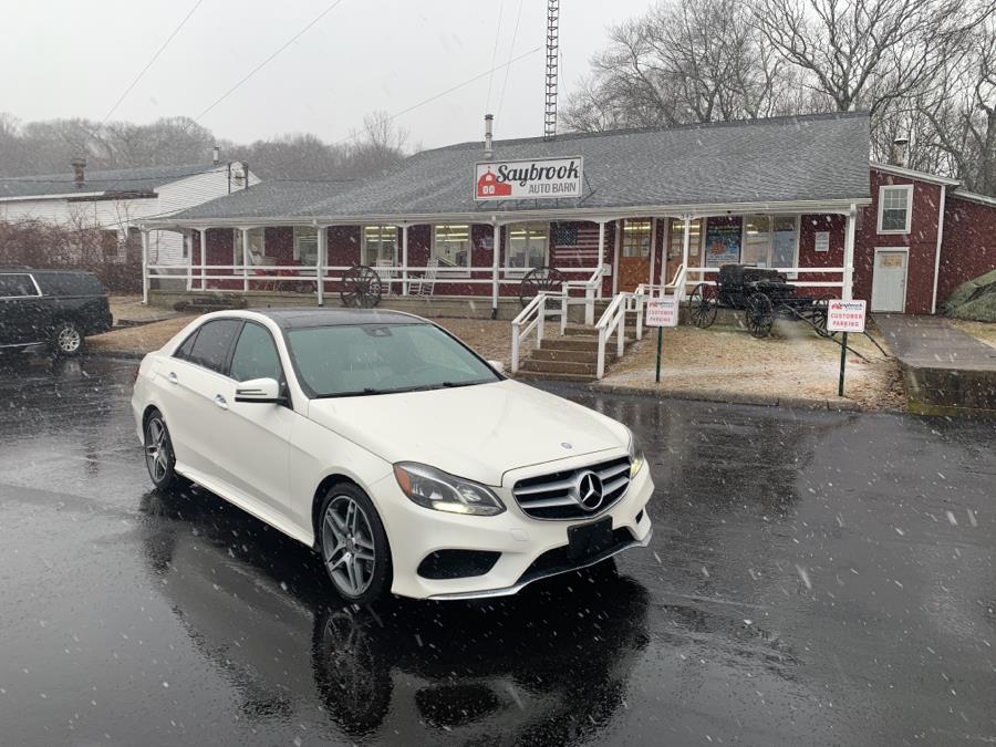 2016 Mercedes-Benz E-Class 4dr Sdn E 400 4MATIC, available for sale in Old Saybrook, Connecticut | Saybrook Auto Barn. Old Saybrook, Connecticut