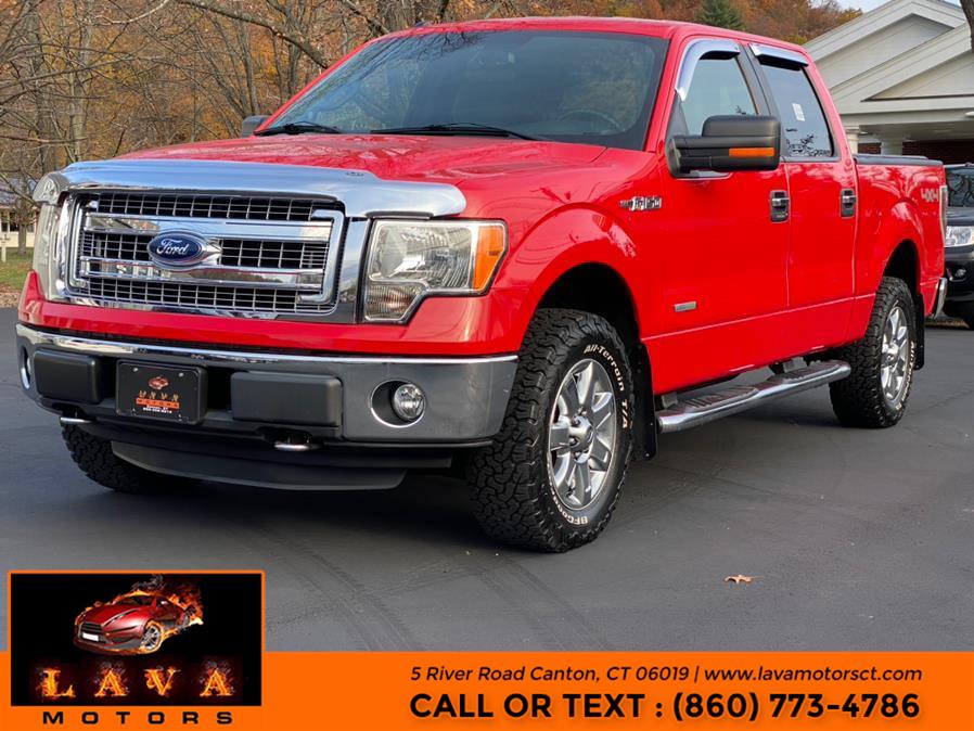 2013 Ford F-150 4WD SuperCrew 145" XLT, available for sale in Canton, Connecticut | Lava Motors. Canton, Connecticut