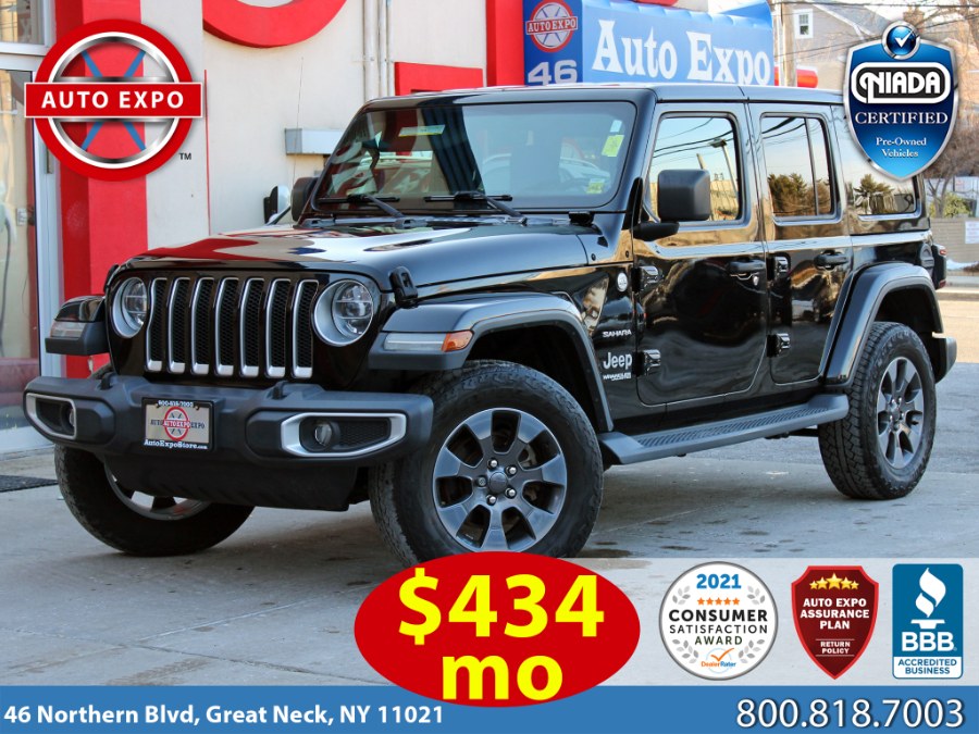 Used Jeep Wrangler Unlimited Sahara 2018 | Auto Expo Ent Inc.. Great Neck, New York Used Jeep Wrangler Unlimited Sahara 2018 | Auto Expo Ent Inc.. Great Neck, New York