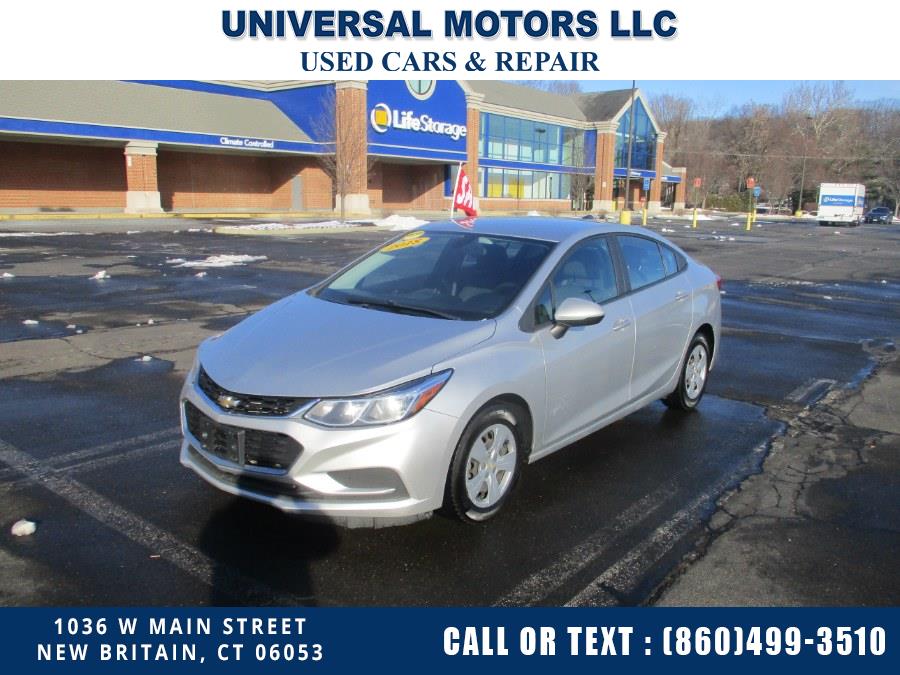 2018 Chevrolet Cruze 4dr Sdn 1.4L LS w/1SB, available for sale in New Britain, Connecticut | Universal Motors LLC. New Britain, Connecticut