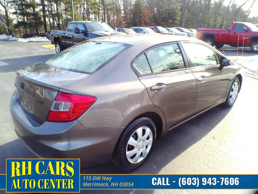 Used Honda Civic Sdn 4dr Auto LX 2012 | RH Cars LLC. Merrimack, New Hampshire Used Honda Civic Sdn 4dr Auto LX 2012 | RH Cars LLC. Merrimack, New Hampshire