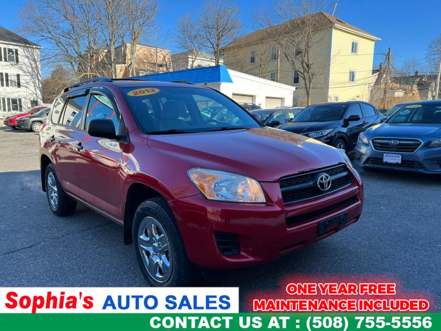 Used Toyota RAV4 4WD 4dr I4 (Natl) 2012 | Sophia's Auto Sales Inc. Worcester, Massachusetts