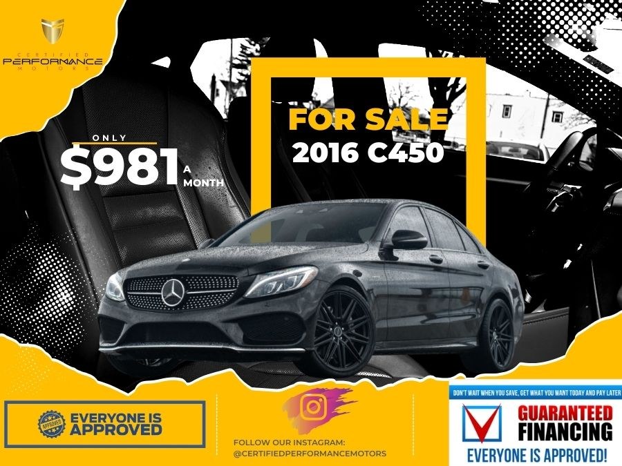 Used Mercedes-benz C-class C 450 AMG® 2016 | Certified Performance Motors. Valley Stream, New York