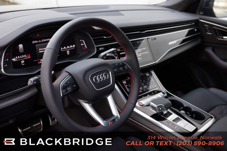 Used Audi RS Q8 4.0 TFSI quattro 2022 | Black Bridge Motors, LLC. Norwalk, Connecticut Used Audi RS Q8 4.0 TFSI quattro 2022 | Black Bridge Motors, LLC. Norwalk, Connecticut