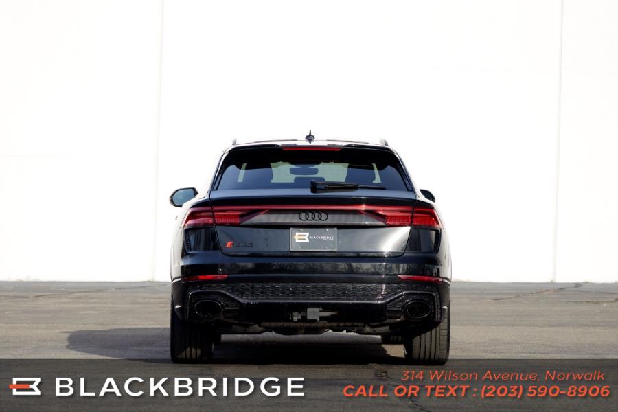 Used Audi RS Q8 4.0 TFSI quattro 2022 | Black Bridge Motors, LLC. Norwalk, Connecticut Used Audi RS Q8 4.0 TFSI quattro 2022 | Black Bridge Motors, LLC. Norwalk, Connecticut