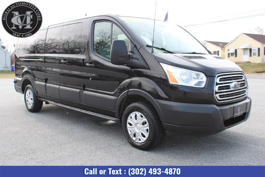 Used Ford Transit passenger Wagon T-350 148" Low Roof XLT Swing-Out RH Dr 2017 | Morsi Automotive Corp. New Castle, Delaware