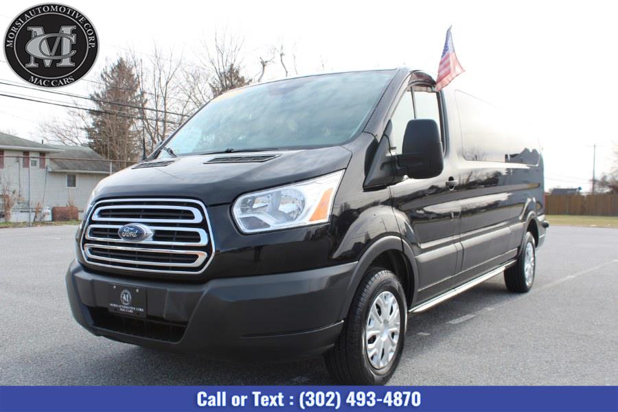 Used Ford Transit passenger Wagon T-350 148" Low Roof XLT Swing-Out RH Dr 2017 | Morsi Automotive Corp. New Castle, Delaware