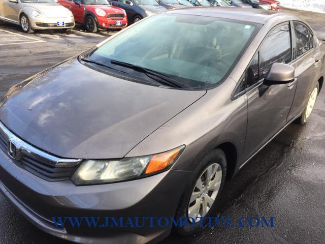 2012 Honda Civic 4dr Auto LX, available for sale in Naugatuck, Connecticut | J&M Automotive Sls&Svc LLC. Naugatuck, Connecticut 2012 Honda Civic 4dr Auto LX, available for sale in Naugatuck, Connecticut | J&M Automotive Sls&Svc LLC. Naugatuck, Connecticut