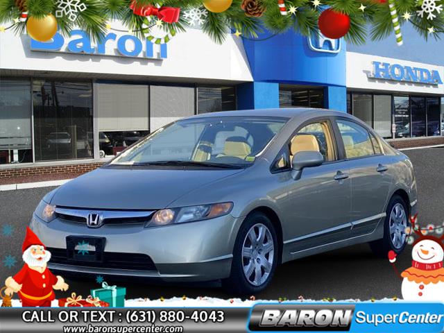 2008 Honda Civic Sdn LX, available for sale in Patchogue, New York | Baron Supercenter. Patchogue, New York