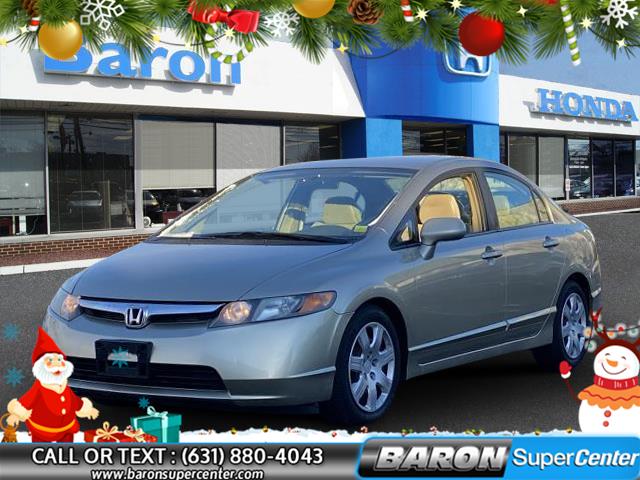 Used Honda Civic Sdn LX 2008 | Baron Supercenter. Patchogue, New York Used Honda Civic Sdn LX 2008 | Baron Supercenter. Patchogue, New York