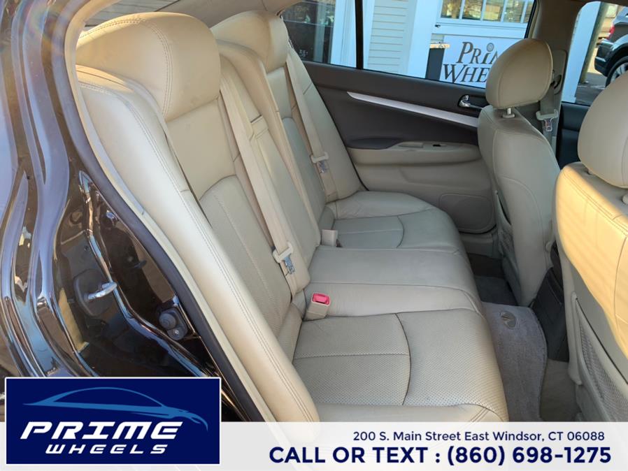 Used Infiniti G37 Sedan 4dr x AWD 2009 | Prime Wheels. East Windsor, Connecticut Used Infiniti G37 Sedan 4dr x AWD 2009 | Prime Wheels. East Windsor, Connecticut