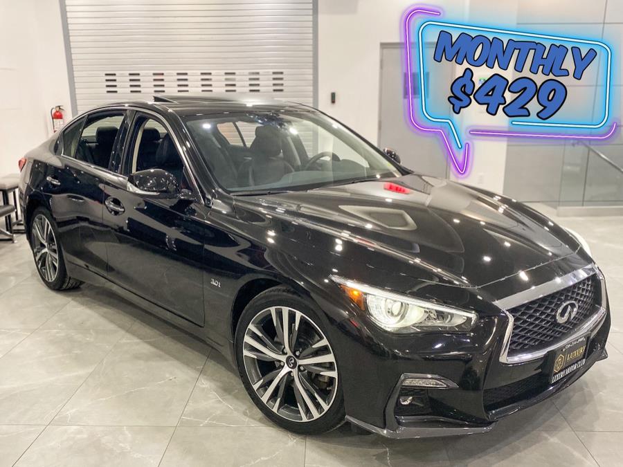 2018 INFINITI Q50 3.0t LUXE AWD, available for sale in Franklin Square, New York | C Rich Cars. Franklin Square, New York