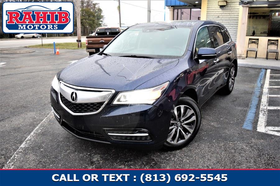 2016 Acura MDX SH-AWD 4dr w/Tech, available for sale in Winter Park, Florida | Rahib Motors. Winter Park, Florida