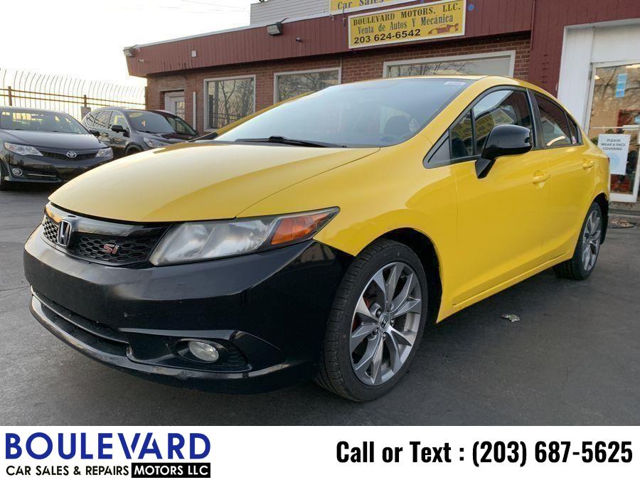 2012 Honda Civic Si Sedan 4D, available for sale in New Haven, Connecticut | Boulevard Motors LLC. New Haven, Connecticut 2012 Honda Civic Si Sedan 4D, available for sale in New Haven, Connecticut | Boulevard Motors LLC. New Haven, Connecticut