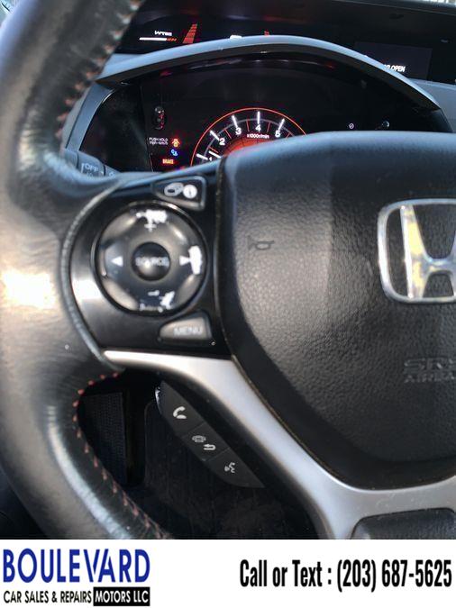 2012 Honda Civic Si Sedan 4D, available for sale in New Haven, Connecticut | Boulevard Motors LLC. New Haven, Connecticut 2012 Honda Civic Si Sedan 4D, available for sale in New Haven, Connecticut | Boulevard Motors LLC. New Haven, Connecticut