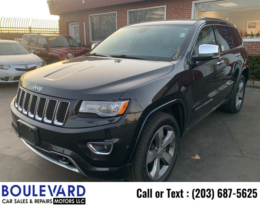 2014 Jeep Grand Cherokee Overland Sport Utility 4D, available for sale in New Haven, Connecticut | Boulevard Motors LLC. New Haven, Connecticut 2014 Jeep Grand Cherokee Overland Sport Utility 4D, available for sale in New Haven, Connecticut | Boulevard Motors LLC. New Haven, Connecticut