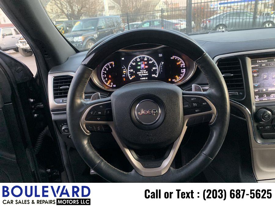 2014 Jeep Grand Cherokee Overland Sport Utility 4D, available for sale in New Haven, Connecticut | Boulevard Motors LLC. New Haven, Connecticut 2014 Jeep Grand Cherokee Overland Sport Utility 4D, available for sale in New Haven, Connecticut | Boulevard Motors LLC. New Haven, Connecticut