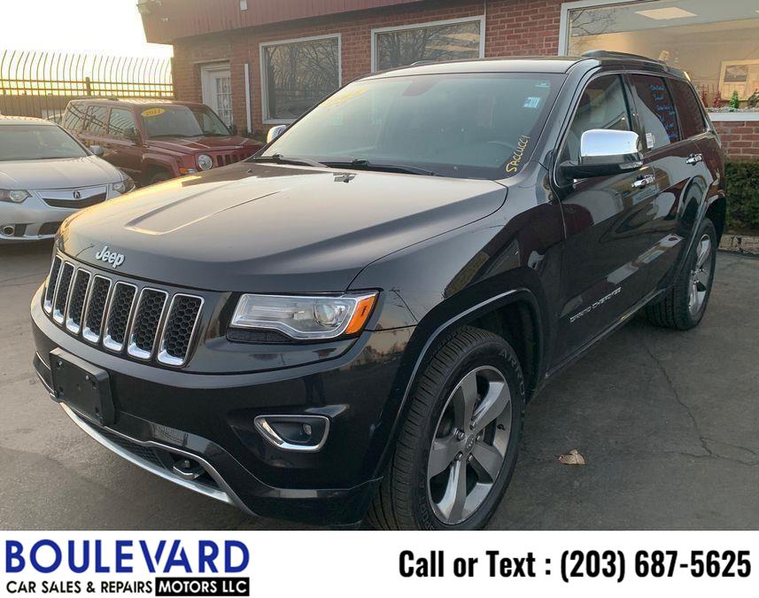 2014 Jeep Grand Cherokee Overland Sport Utility 4D, available for sale in New Haven, Connecticut | Boulevard Motors LLC. New Haven, Connecticut 2014 Jeep Grand Cherokee Overland Sport Utility 4D, available for sale in New Haven, Connecticut | Boulevard Motors LLC. New Haven, Connecticut
