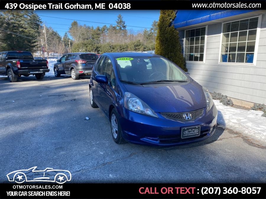2012 Honda Fit 5dr HB Auto, available for sale in Gorham, Maine | Ossipee Trail Motor Sales. Gorham, Maine 2012 Honda Fit 5dr HB Auto, available for sale in Gorham, Maine | Ossipee Trail Motor Sales. Gorham, Maine