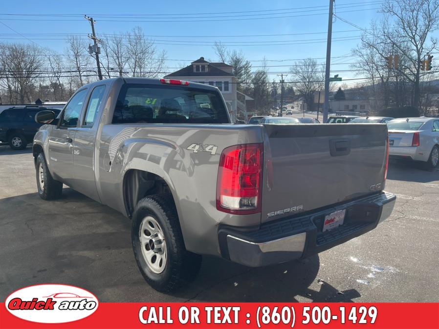 2013 GMC Sierra 1500 4WD Ext Cab 143.5" Work Truck, available for sale in Bristol, Connecticut | Quick Auto LLC. Bristol, Connecticut 2013 GMC Sierra 1500 4WD Ext Cab 143.5" Work Truck, available for sale in Bristol, Connecticut | Quick Auto LLC. Bristol, Connecticut