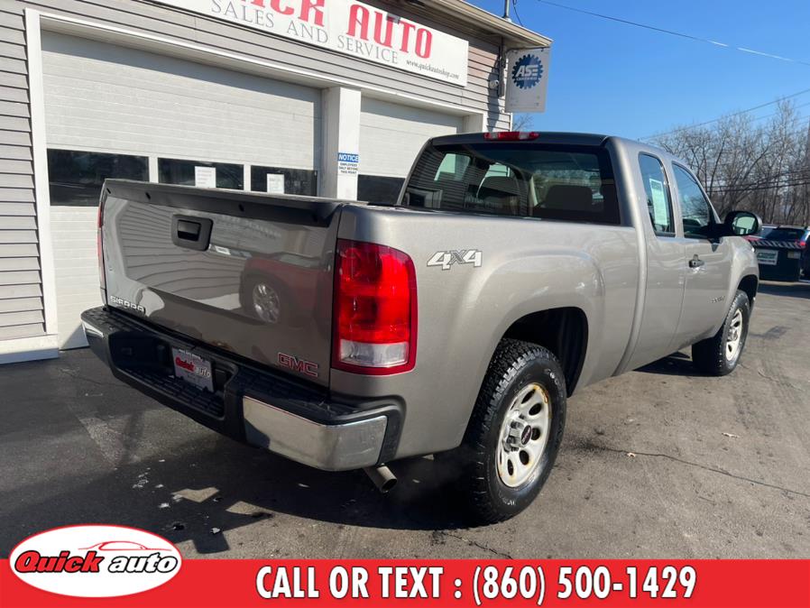 2013 GMC Sierra 1500 4WD Ext Cab 143.5" Work Truck, available for sale in Bristol, Connecticut | Quick Auto LLC. Bristol, Connecticut 2013 GMC Sierra 1500 4WD Ext Cab 143.5" Work Truck, available for sale in Bristol, Connecticut | Quick Auto LLC. Bristol, Connecticut