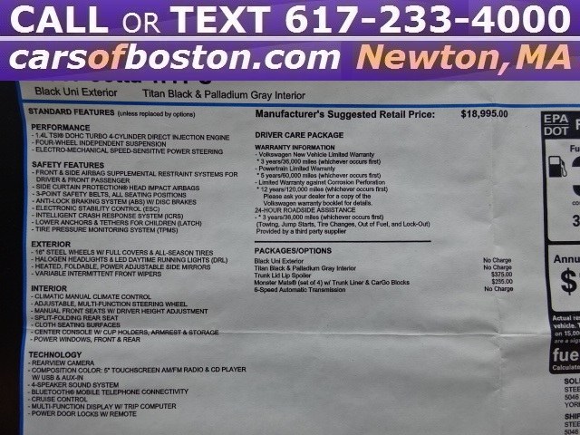 2017 Volkswagen Jetta 1.4T S Auto, available for sale in Newton, Massachusetts | Cars of Boston. Newton, Massachusetts 2017 Volkswagen Jetta 1.4T S Auto, available for sale in Newton, Massachusetts | Cars of Boston. Newton, Massachusetts