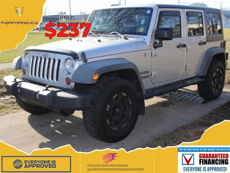 2012 Jeep Wrangler Unlimited Sport, available for sale in Valley Stream, New York | Certified Performance Motors. Valley Stream, New York