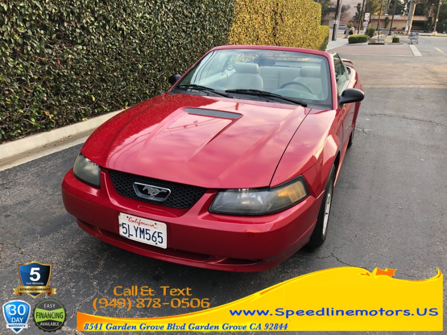 2001 Ford Mustang 2dr Convertible Deluxe, available for sale in Garden Grove, California | Speedline Motors. Garden Grove, California