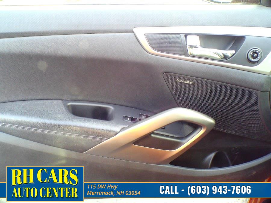 Used Hyundai Veloster 3dr Cpe Auto w/Black Int 2012 | RH Cars LLC. Merrimack, New Hampshire Used Hyundai Veloster 3dr Cpe Auto w/Black Int 2012 | RH Cars LLC. Merrimack, New Hampshire