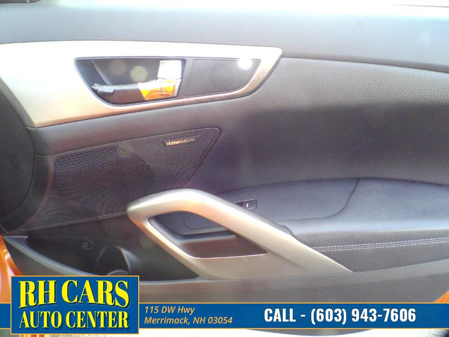 Used Hyundai Veloster 3dr Cpe Auto w/Black Int 2012 | RH Cars LLC. Merrimack, New Hampshire Used Hyundai Veloster 3dr Cpe Auto w/Black Int 2012 | RH Cars LLC. Merrimack, New Hampshire
