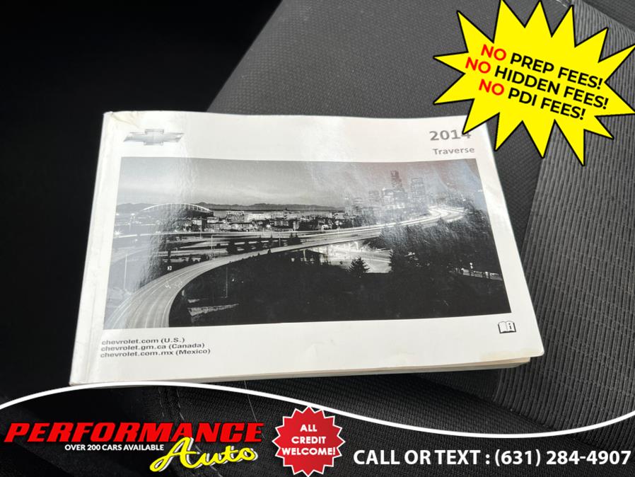 2014 Chevrolet Traverse AWD 4dr LT w/1LT, available for sale in Bohemia, New York | Performance Auto Inc. Bohemia, New York 2014 Chevrolet Traverse AWD 4dr LT w/1LT, available for sale in Bohemia, New York | Performance Auto Inc. Bohemia, New York