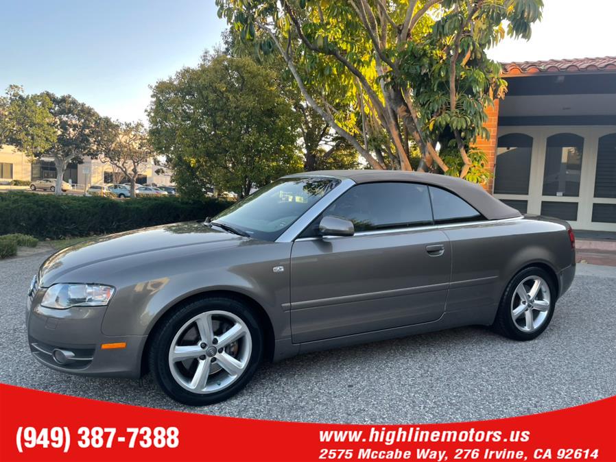 Used Audi A4 2dr Cabriolet Auto 3.2L quattro 2008 | High Line Motors LLC. Irvine, California Used Audi A4 2dr Cabriolet Auto 3.2L quattro 2008 | High Line Motors LLC. Irvine, California
