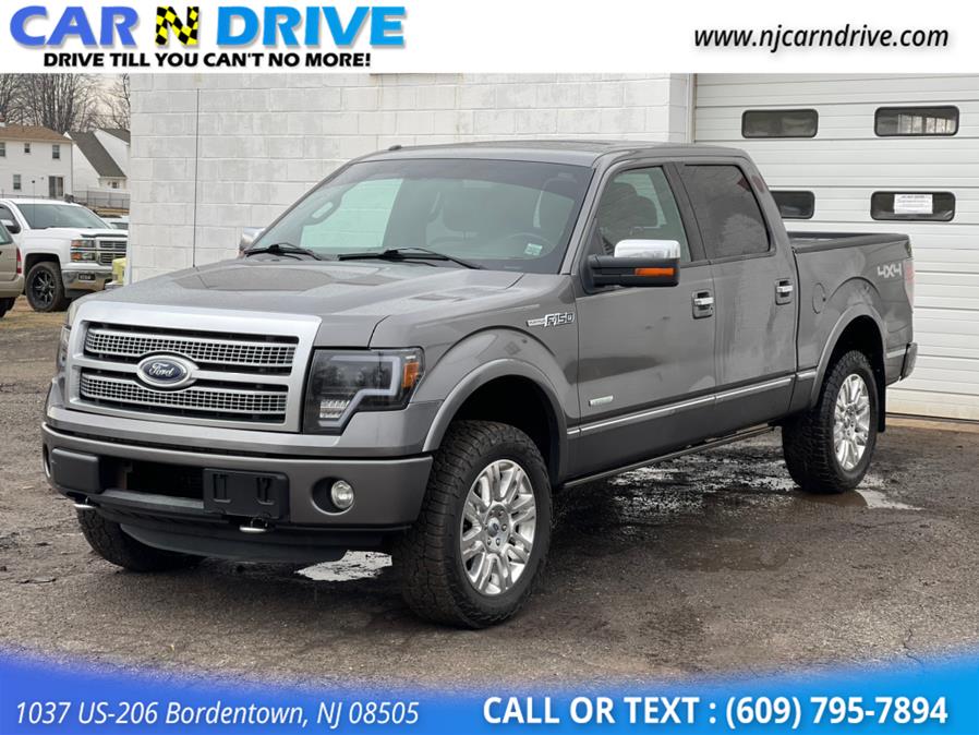 2012 Ford F-150 Platinum SuperCrew 5.5-ft. Bed 4WD, available for sale in Burlington, New Jersey | Car N Drive. Burlington, New Jersey